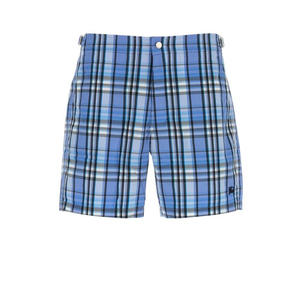 Burberry Men Embroidered Polyester Blend Swimming Shorts